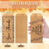 Whaline 100 Pack Fall Thanksgiving Silverware Bags Rustic Farmhouse Design Kraft Paper Cutlery Bags Autumn Utensil Holders Reusable for Thanksgiving Table Decoration Autumn Fall Harvest Party Supplies by Whaline