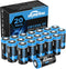 Home4me CR123A 3V Lithium Battery, 1650mAh 123A Lithium Batteries, CR123 CR17345 Battery for