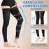 Laicoll Circulation,20-30 mmHg Thigh High Medical Compression Stockings For Women & Men Graduated Support Hose