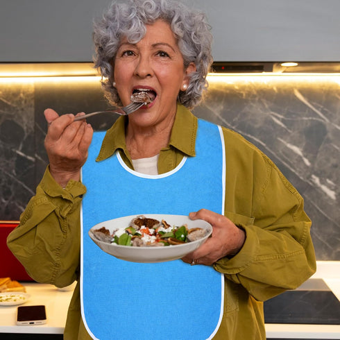 Yuanchu Adult Bibs for Seniors - Comfortable Eating Bibs for Men and Women