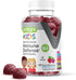 Kids Multivitamin Gummies with Probiotics, 8-1 Vitamins for Immune Health Support, Chewable Berry Flavored
