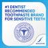 Sensodyne Complete Protection Sensitive Toothpaste, Extra Fresh for Gingivitis & Sensitive Teeth - 3.4 Ounces