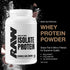 RAW Whey Isolate Protein Powder - Cookies N Cream, 100% Grass-Fed Sports Nutrition Protein Powder for Muscle Growth &
