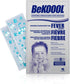 BEKOOOL Soft Gel Sheets for Kids, Cooling Relief from Fever Discomfort, 4 Count