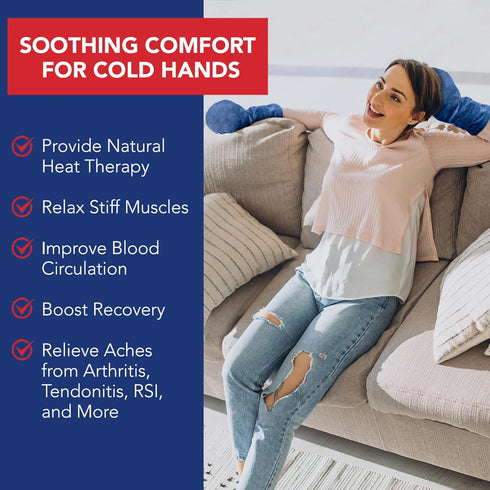Doctor Developed Open-Finger Compression Gloves for Women and Men, Arthritis & Carpal Tunnel Typing Gloves