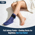Pack 1-Pack, Hilph Full Foot Ice Gel Sock for Hot & Cold Therapy - Reusable Cooling Sock for Toe Pain, Plantar