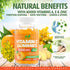 Vitamin C 1000mg Gummies for Adults & Kids - Immune & Collagen Support with Zinc, 60 Gummies