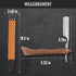 Professional Straight Razor with Strope - Premium Stainless Steel Shaver for Men Home & Salon Grooming