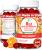 Lunakai Extra Strength 3000mcg Vitamin B12 Gummies | US Made | Vegan B12 Methylcobalamin Supplement | 60ct for Daily