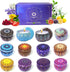 HOFOGOTOWIN Zodiac Scented Candles Gifts Set, 12 Pack Soy Wax Travel Aromatherapy Candles