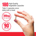 Force Factor Magnesium Citrate | 180 Capsules | Supports Bone, Muscle, Nerve, Digestion, Heart Health