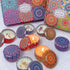 Scented Candles, Blue Wind Chimes Aromatherapy Candles for Home, Long Burn Scented Candles with Lid, Sustainable Use