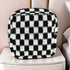 LJJCSFF Sanitary Napkin Storage Bag Menstrual Pad Pouch Checkered Period Bag Feminine Product Purse Tampon Organizer