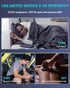 Comfytemp TENS Unit Muscle Stimulator for Pain Relief Therapy, Dual Channel EMS Unit with 24 Modes and 10 Electrode Pads