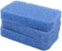 Sinkology SSCRUB-101-3 Breeze Non-Scratch Silicone Scrubber - Package of 3 Sponges, Blue