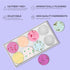 Shower Steamer Aromatherapy for Women, Natural Essential Oil Shower Bombs, Relaxing Self Care SPA Set, Pack of 8