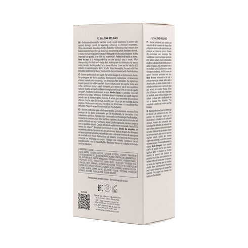 Il Salone Milano Professional Plex Rebuilder Booster - Restores Bleached, Colored, Treated Hair (4 x 0.51 Oz)