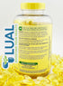 Lual's 45 Diabetes Decoded Bundle with Spring Valley Omega-3 from Fish Oil 2000 mg, 120 Count