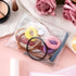 Transparent Makeup Bag, Small Waterproof PVC Cosmetic Pouch Case for Lipstick, Facial Cleanser, Shampoo Storage