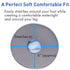 Water Proof Leg Cast Cover for Shower - Watertight Foot Protector (Half Leg, Soft)