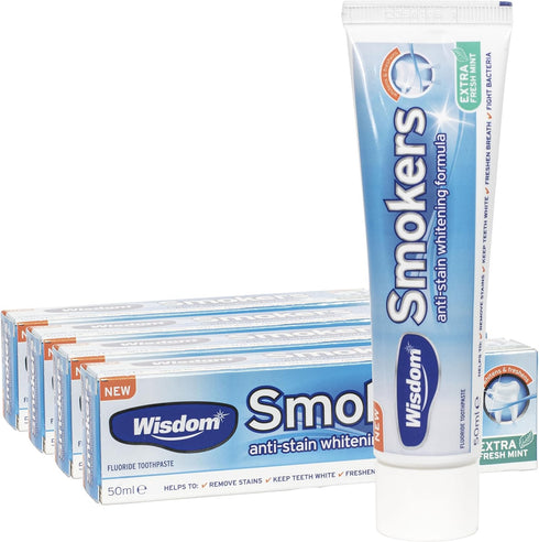 Smokers Anti-Stain Whitening Toothpaste - 50ml