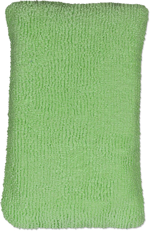 Double-Sided 2-in-1 Microfiber Sponge, Reusable Cleaning Scrubber for Kitchen and Bathroom, Heavy-Duty Scouring