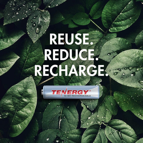 Tenergy AAA Rechargeable Battery, High Capacity 1000mAh NiMH AAA Battery, 1.2V Triple A Batteries, 12-Pack