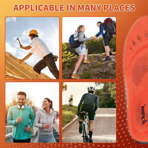 STSVZORR High Arch Support Insert for Plantar Fasciitis, Flat Foot Orthopedic Pain Relief Insole for Men and Women,