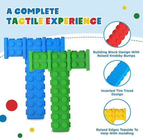 Lull Kids Chewy Sensory Toys for Kids with Autism Sensory Product for Adults Teens Toddlers, ADHD Tools for Kids, ADHD