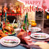 Havawish 96 Set Set Pcs Christmas Paper Tableware Pink Nutcracker Birthday Party Supplies Christmas Nutcracker