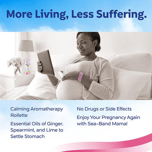 Sea-Band Mama! Essential Oil Aromatherapy Roller for Morning Sickness