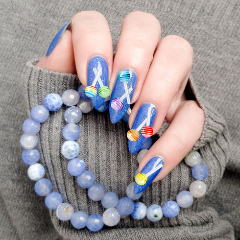 PAGOW 100pcs Lollipop Candy Nail Art Charm Cute 3D Acrylic Decoration for DIY Mini Designs, Sweet Love Craft Supplies