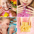 JANYUN 48 Pcs Stick on Nails for Kids - Fake Nails for Girls, Lovely Children Gift Nail Art Decoration