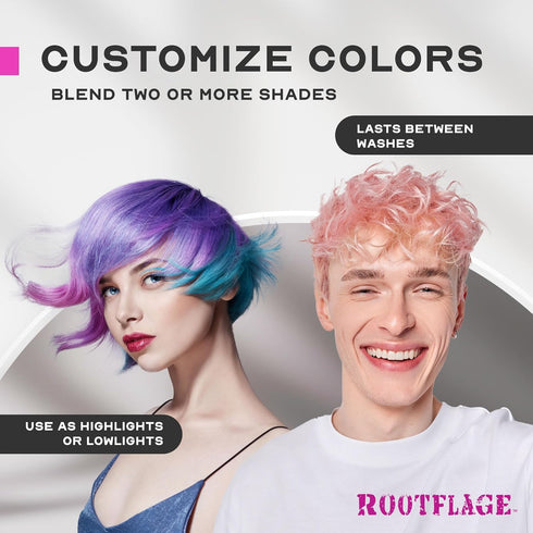 Root Touch Up Powder - Smoky Blonde Hair Powder for Instant Temporary Coverage, Hairline Filler