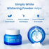 PurelyWHITE DELUXE, Whitening Powder - Removes Stains, No Sensitivity - Enamel-Safe Toothpaste Whitening Powder