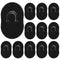 Pocket Hair Palm Combs, Portable Beard Brush and Scalp Massage Combs for Home Travel Use (12 Pack)