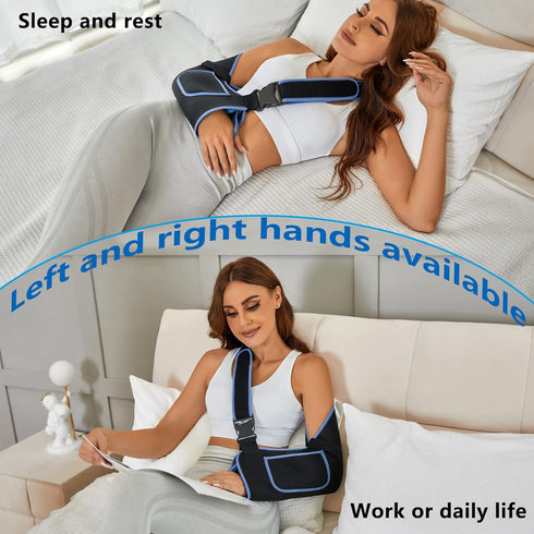 Immobilizer VISKONDA Arm Sling Shoulder - Rotator Cuff Support Brace - Comfortable Medical Sling for Shoulder