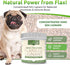 Lignans for Life Natural Bulk Ground Flaxseed Powder - Omega 3 & 6 Fatty Acids, High Fiber Antioxidants, 60 Servings