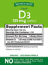 Nature's Truth Vitamin D3 Liquid - 5000 IU - 2 fl oz - Non-GMO & Gluten Free Supplement