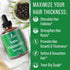 Saw Palmetto Serum for Hair Growth - With Rosemary, Peppermint, Pumpkin Seed Oils, 2oz Vegan Scalp Treatment