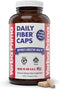Yerba Prima Daily Fiber Caps Formula, 400 Capsules, Dietary Supplement with Psyllium Seed Husks