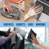 GREEN LIFESTYLE Microfiber Cleaning Cloth 12 Pack, Borderless Microfiber Towels for Cleaning, Rags, Car Microfiber