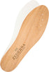 Zederna Cedar Wood Shoe Insoles, 1 Pair, Cedar/Red, US M 9/W 10.5/EU 43