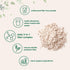 Organic Soluble Prebiotics Fiber Supplement (Inulin, Acacia, Psyllium Husk), 2 Pounds, Vegan