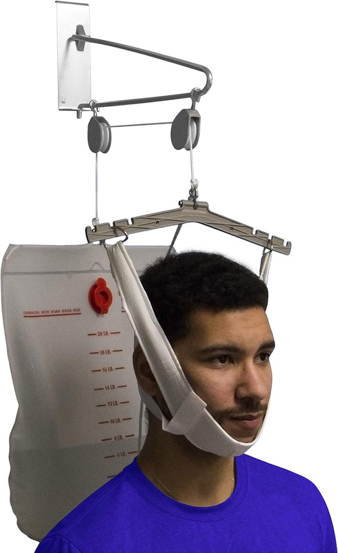OTC Cervical Traction Kit for Neck Pain Relief, Complete Over Door Setup