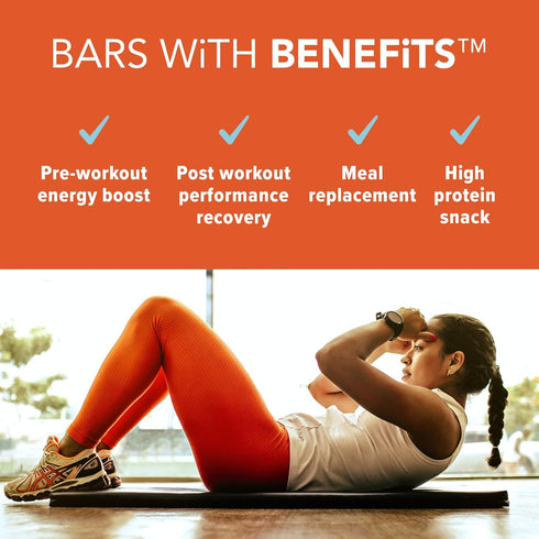 JiMMY'S! Functional Protein Bar - Caramel Chocolate Nut - 12 Count, Low Sugar, 25g Protein