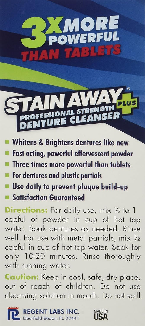 Stain-Away Plus Dental Cleanser - 8.1-Ounce (Pack of 3)