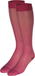 Truform Sheer Compression Stockings, 15-20 mmHg, Women's Knee High, Pink, X-Large