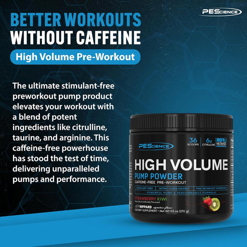 PEScience High Volume Nitric Oxide Booster Pump, Sour Peach Candy, 36 Scoops
