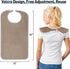 Washable Waterproof Adult Bibs for Men and Women - Clothing Protectors with Debris Trap